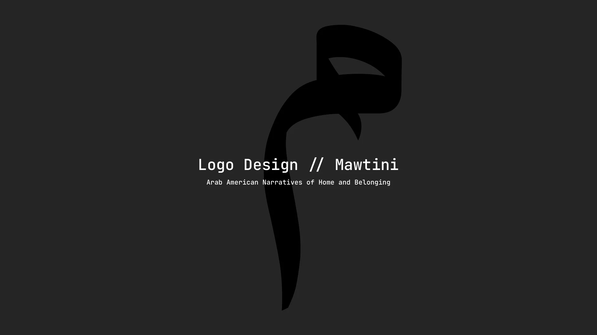 Logo Design // Mawtini