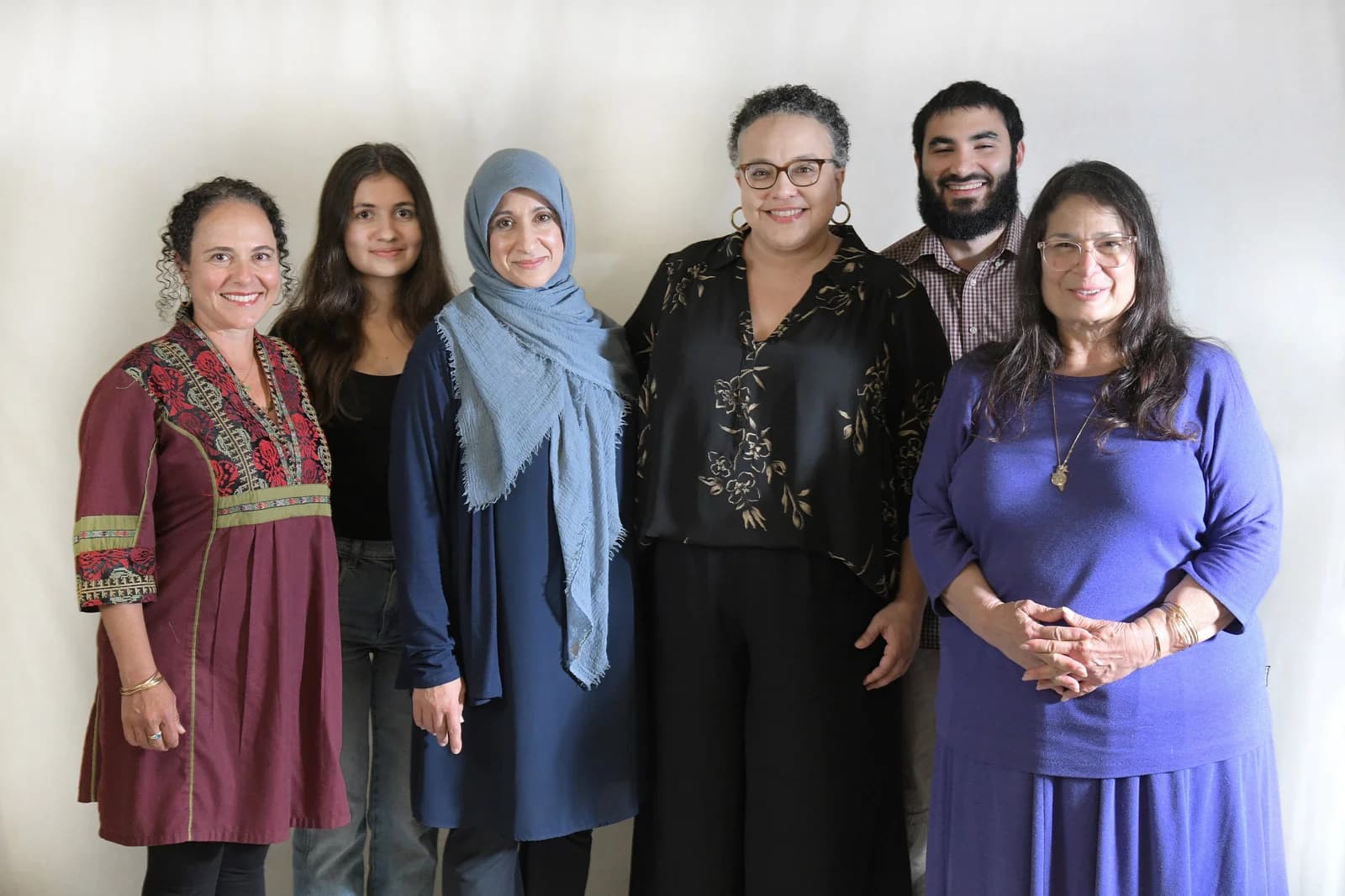 From left to right: Sandra Sarrouf (Our Roots/Our Routes), Nora Asayesh, Noha Kolkailah (Peace Academy of the Sciences and Arts), Farah Al-Nakib, Iyad Jamaly, Vicki Tamoush.